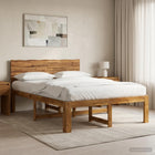 Tweepersoonsbed 152x203 cm massief acaciahout