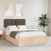 Bedframe 120x190 cm taupe