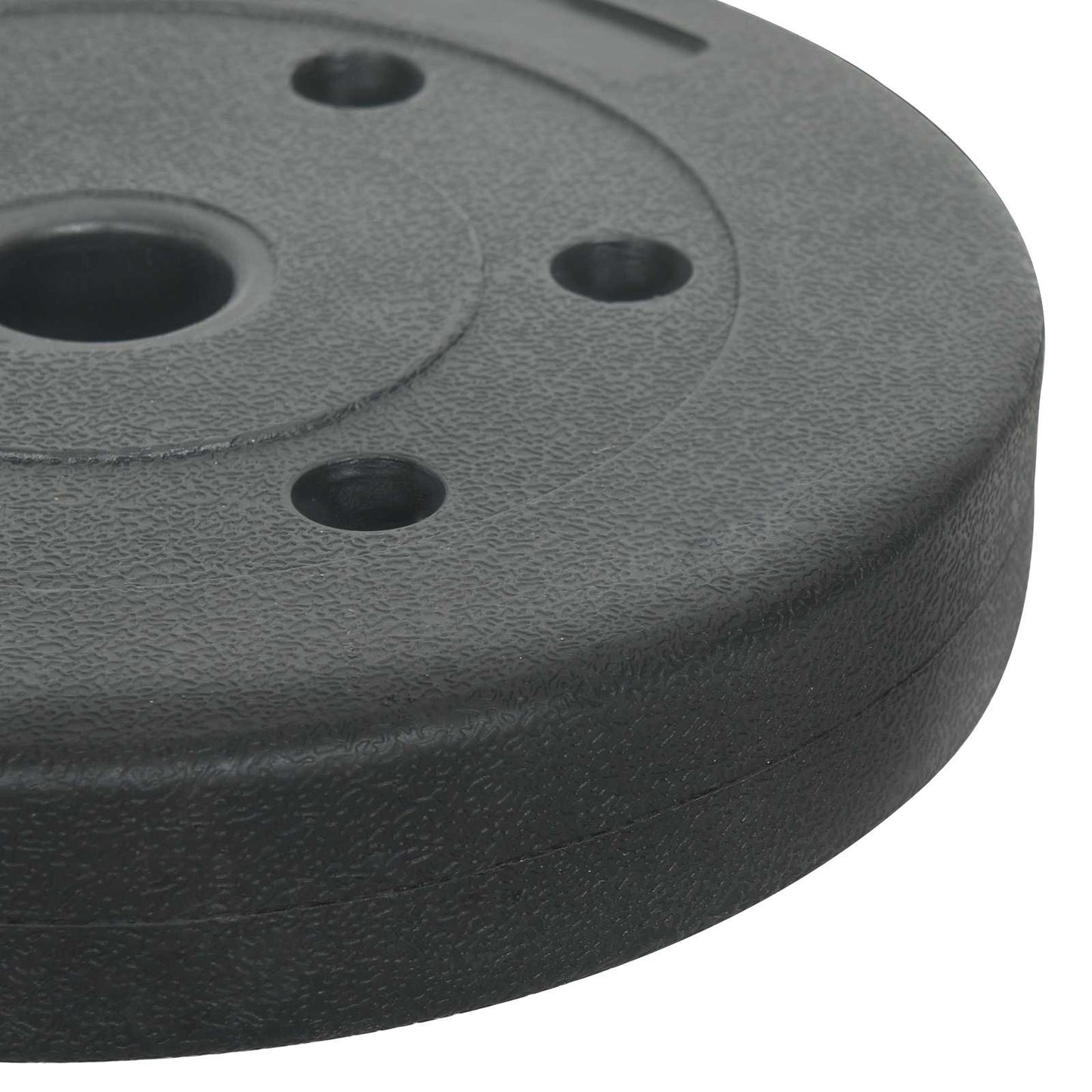 Gewicht Platen 4 pcs Zwart Ø 21.5 x 3.8 cm