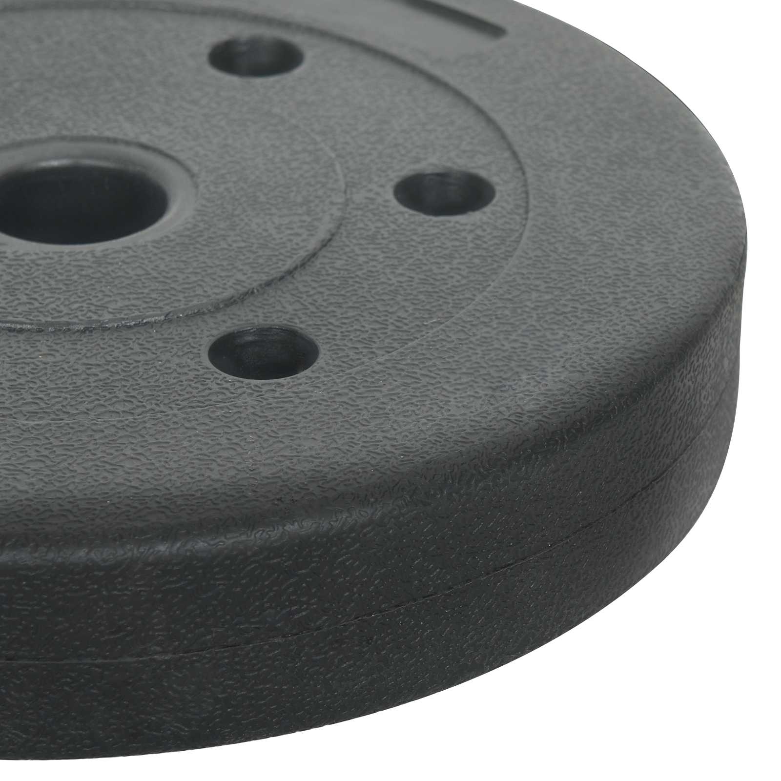 Gewicht Platen 4 pcs Zwart Ø 21.5 x 3.8 cm