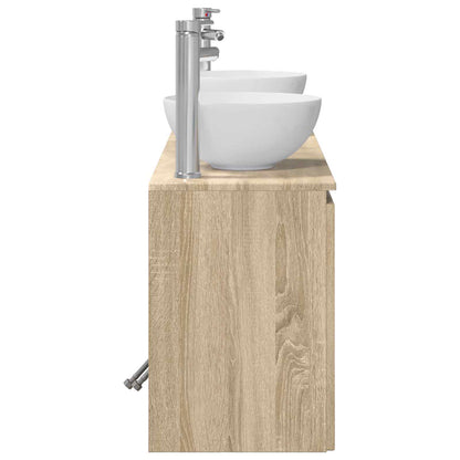 Badkamerkastenset 3 st Sonoma Eiken 49,5 x 41 x 64,5 cm