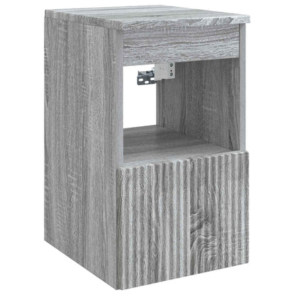 Badkamerkastenset 3 st Grijs Sonoma 49,5 x 41 x 64,5 cm