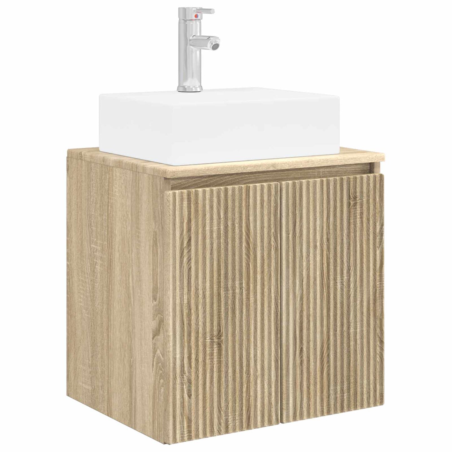 Badkamerkastenset 3 st Sonoma Eiken 49,5 x 41 x 62,5 cm