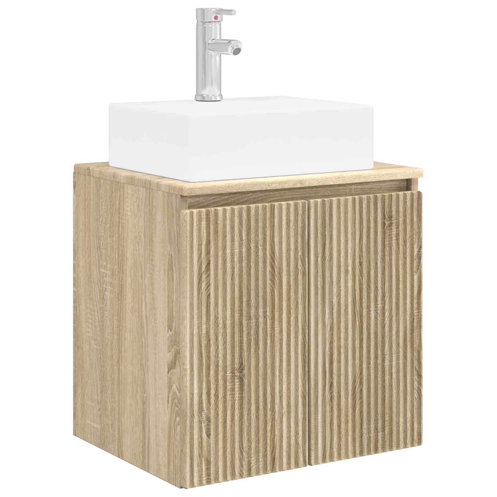 Badkamerkastenset 3 st Sonoma Eiken 49,5 x 41 x 62,5 cm