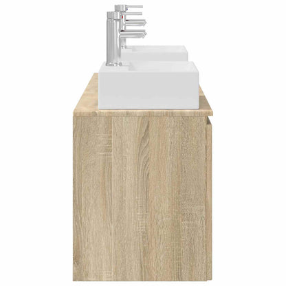 Badkamerkastenset 3 st Sonoma Eiken 49,5 x 41 x 62,5 cm