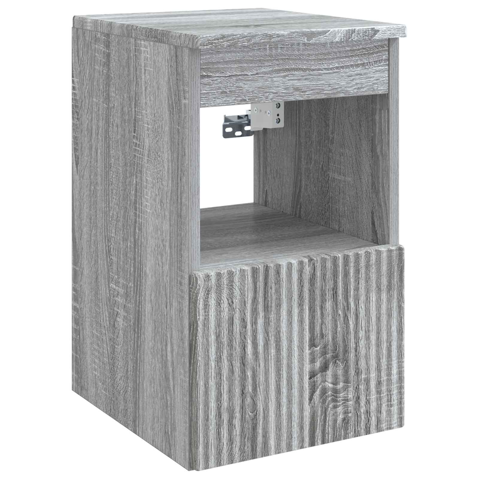 Badkamerkastenset 3 st Grijs Sonoma 49,5 x 41 x 62,5 cm