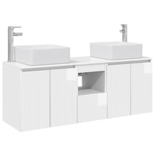 Badkamerkastenset 3 st Hoogglans Wit 53 x 35 x 63 cm
