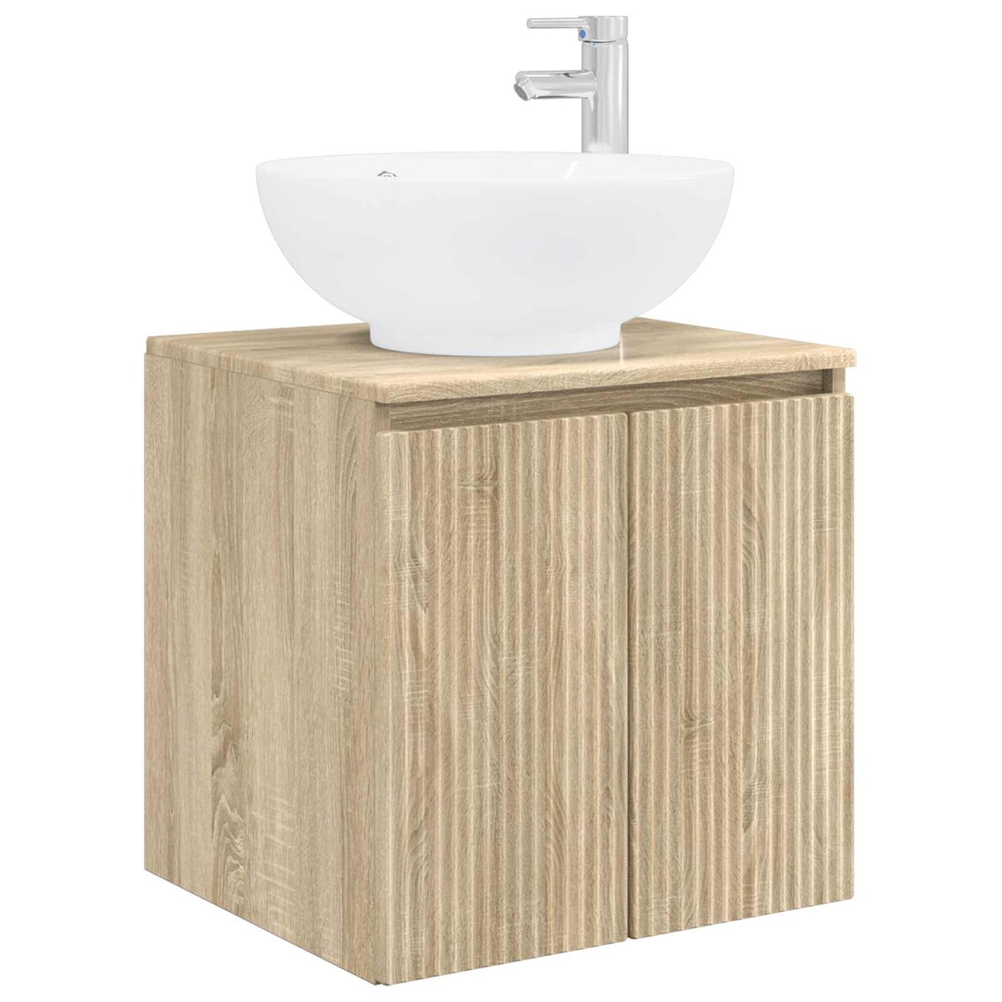 Badkamerkastenset 3 st Sonoma Eiken 49,5 x 44,5 x 65 cm
