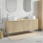 Badkamerkastenset 3 st Sonoma Eiken 49,5 x 44,5 x 66 cm