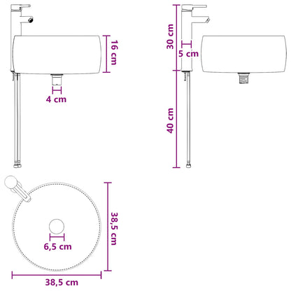 Badkamerkastenset 3 st Sonoma Eiken 49,5 x 44,5 x 66 cm