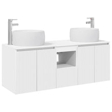 Badkamerkastenset 3 st Wit 49,5 x 44,5 x 66 cm Bewerkt hout
