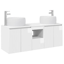 Badkamerkastenset 3 st Hoogglans Wit 49,5 x 44,5 x 66 cm