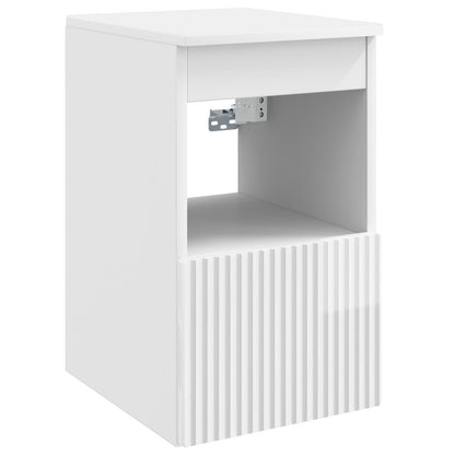 Badkamerkastenset 3 st Hoogglans Wit 49,5 x 44,5 x 66 cm