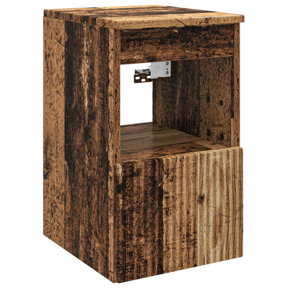 Badkamerkastenset 3 st Oud hout 49,5 x 44,5 x 66 cm