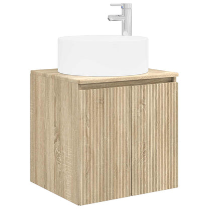 Badkamerkastenset 3 st Sonoma Eiken 49,5 x 44,5 x 65,5 cm