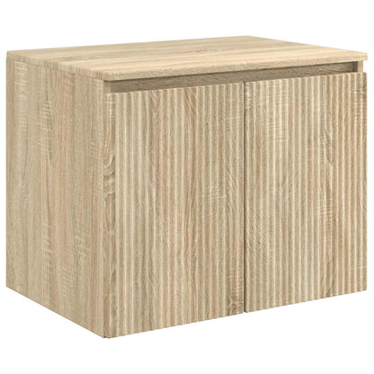 Badkamerkastenset 3 st Sonoma Eiken 49,5 x 44,5 x 65,5 cm