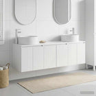 Badkamerkastenset 3 st Hoogglans Wit 49,5 x 44,5 x 65,5 cm