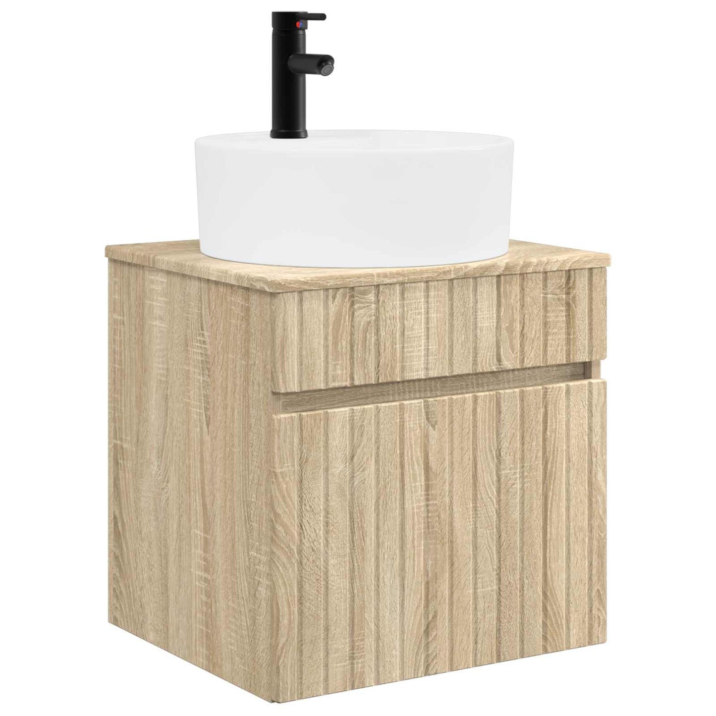 Badkamerkastenset 3 st Sonoma Eiken 49 x 44,5 x 65 cm