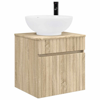 Badkamerkastenset 3 st Sonoma Eiken 49 x 44,5 x 66,5 cm