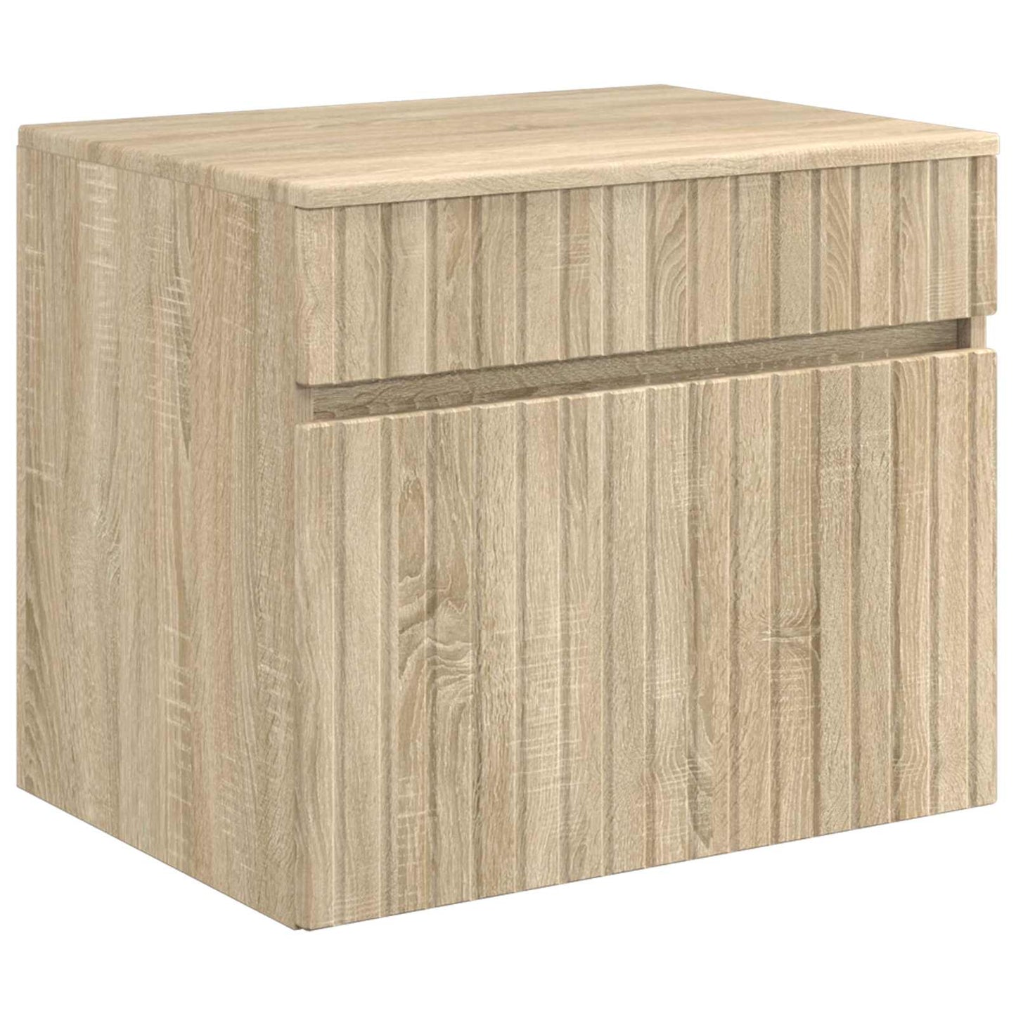 Badkamerkastenset 3 st Sonoma Eiken 49 x 44,5 x 66,5 cm