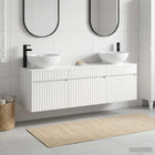 Badkamerkastenset 3 st Hoogglans Wit 49 x 44,5 x 66,5 cm