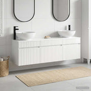 Badkamerkastenset 3 st hoogglans wit 49x44,5x66,5 cm