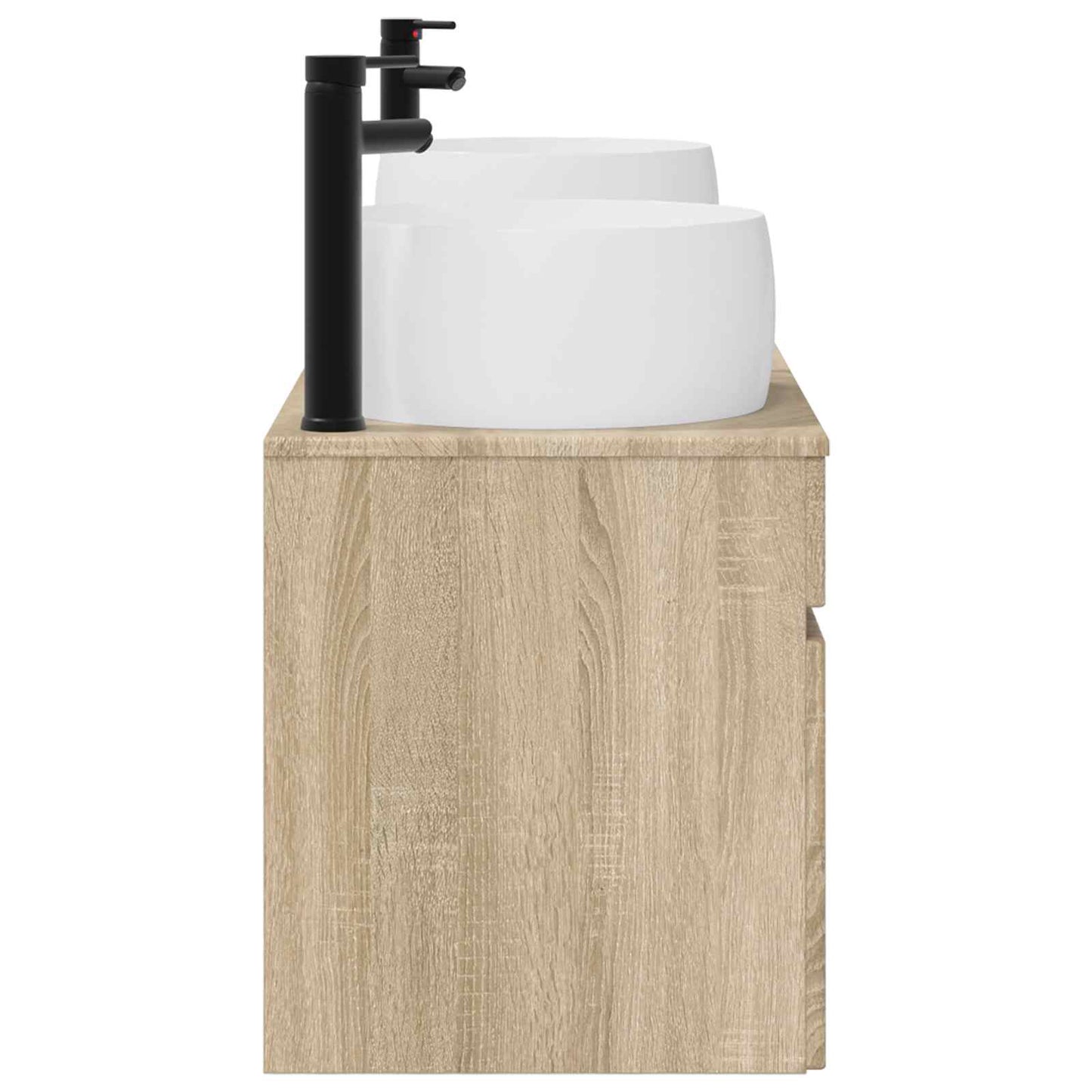 Badkamerkastenset 3 st Sonoma Eiken 49 x 44,5 x 66 cm