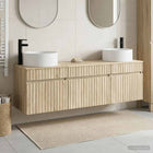 Badkamerkastenset 3 st Sonoma Eiken 49 x 44,5 x 65,5 cm