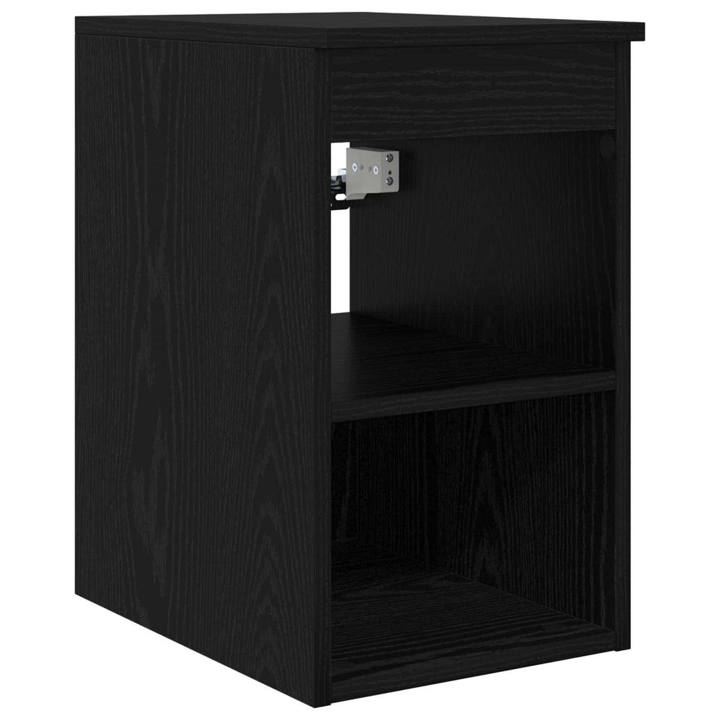 Badkamerkastenset 3 st Zwart eiken 49,5 x 41 x 64,5 cm