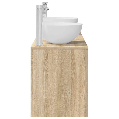 Badkamerkastenset 3 st Sonoma Eiken 49,5 x 41 x 64,5 cm