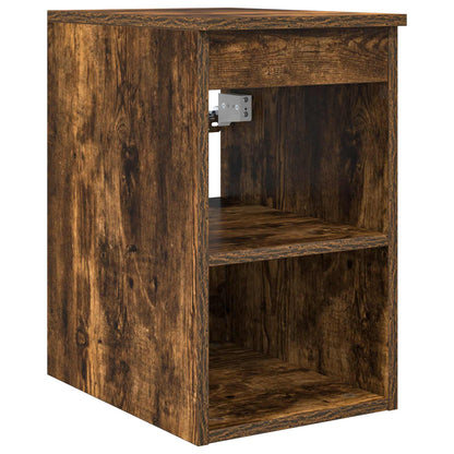 Badkamerkastenset 3 st Gerookt eiken 49,5 x 41 x 64,5 cm