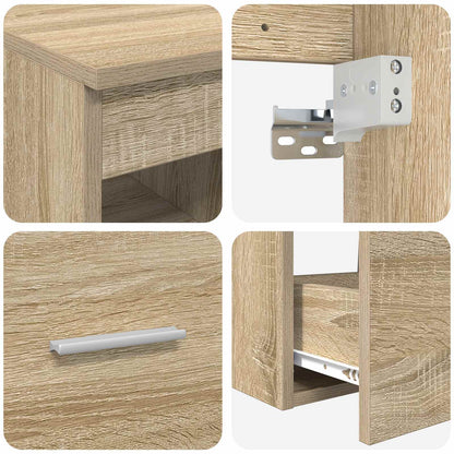 Badkamerkastenset 3 st Sonoma Eiken 53 x 34,5 x 63 cm