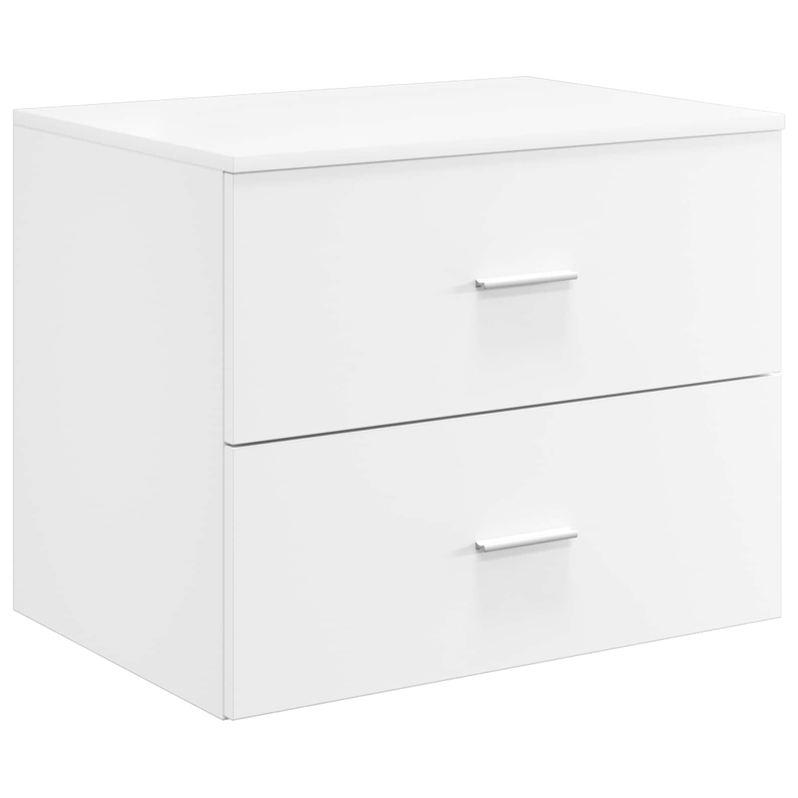 Badkamerkastenset 3 st Wit 62,5 x 44,5 x 50 cm Bewerkt hout