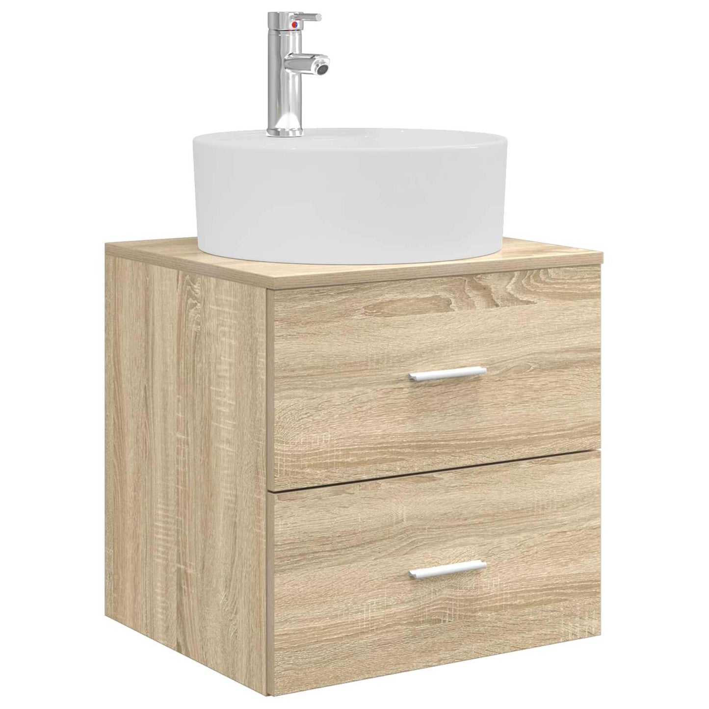 Badkamerkastenset 3 st Sonoma Eiken 62,5 x 44,5 x 50 cm