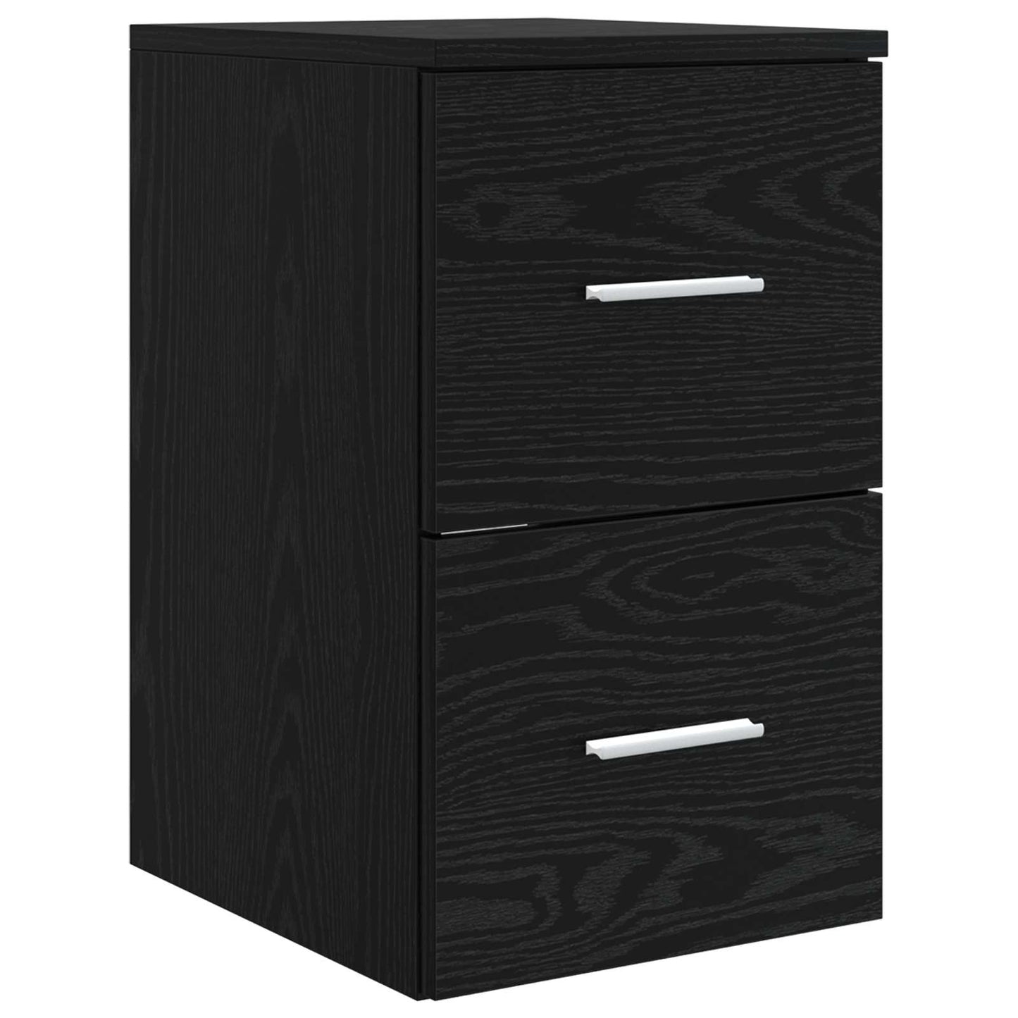 Badkamermeubelset 3 st Zwart 49,5 x 44,5 x 65 cm Bewerkt hout