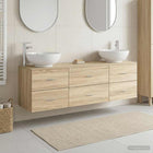 Badkamermeubelset 3 st Sonoma Eiken 49,5 x 44,5 x 65 cm