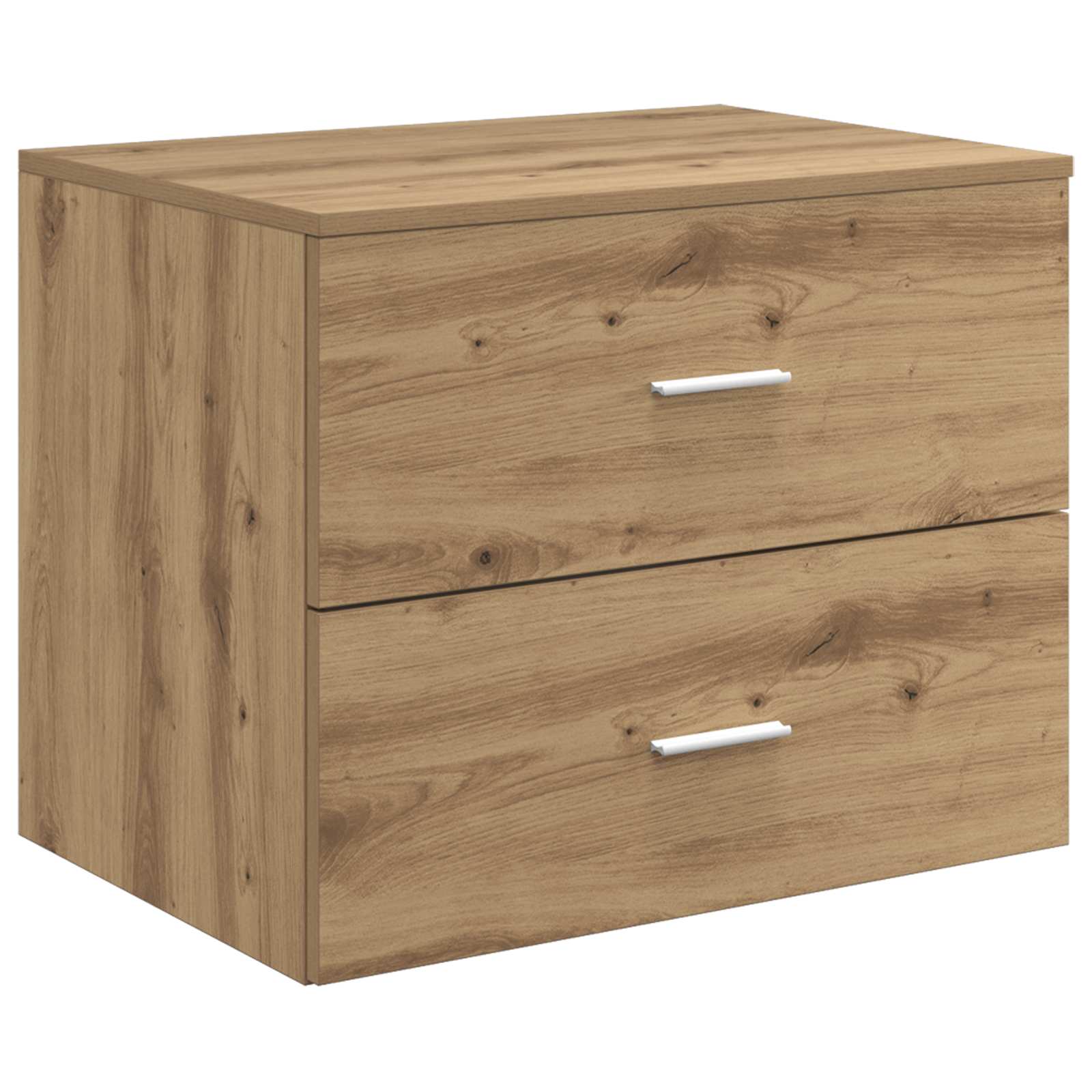 Badkamermeubelset 3 st Artisanaal eiken 49,5 x 44,5 x 65 cm