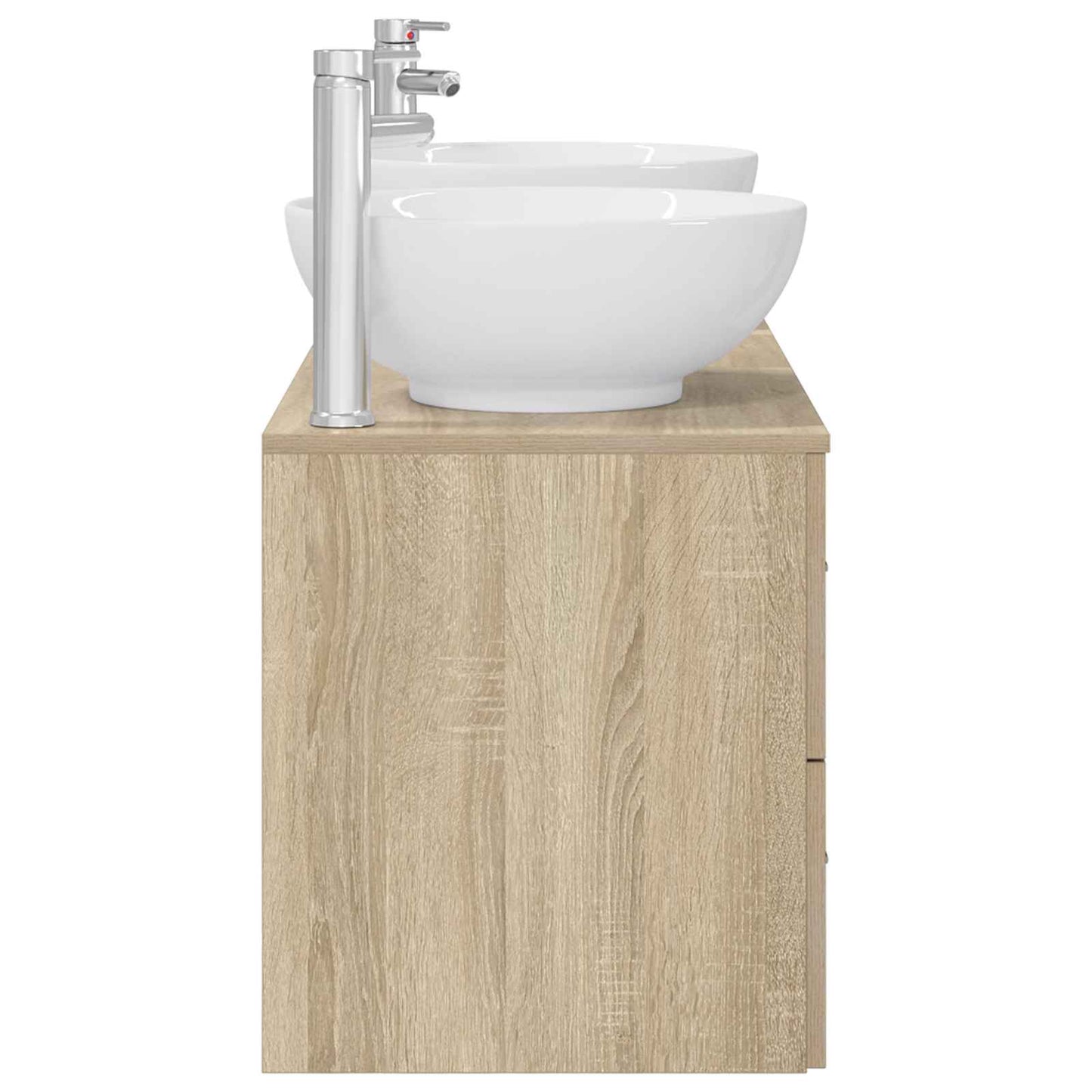 Badkamermeubelset 3 st Sonoma Eiken 49,5 x 44,5 x 65 cm