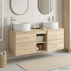 Badkamermeubelset 3 st Sonoma Eiken 49,5 x 44,5 x 66 cm