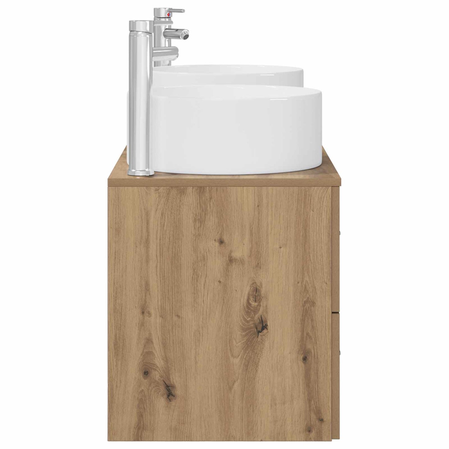 Badkamermeubelset 3 st Artisanaal eiken 49,5 x 44,5 x 65,5 cm