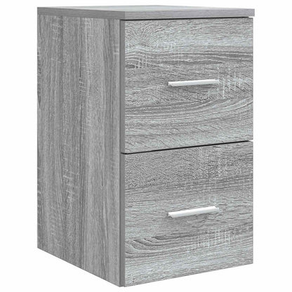 Badkamermeubelset 3 st Grijs Sonoma 49,5 x 44,5 x 65,5 cm