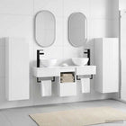Badkamermeubelset 5 st Hoogglans Wit 33 x 34,5 x 100 cm