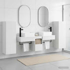 Badkamermeubelset 5 st Hoogglans Wit 33 x 34,5 x 100 cm