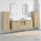 Badkamermeubelset 5 st Sonoma Eiken 33 x 34,5 x 100 cm