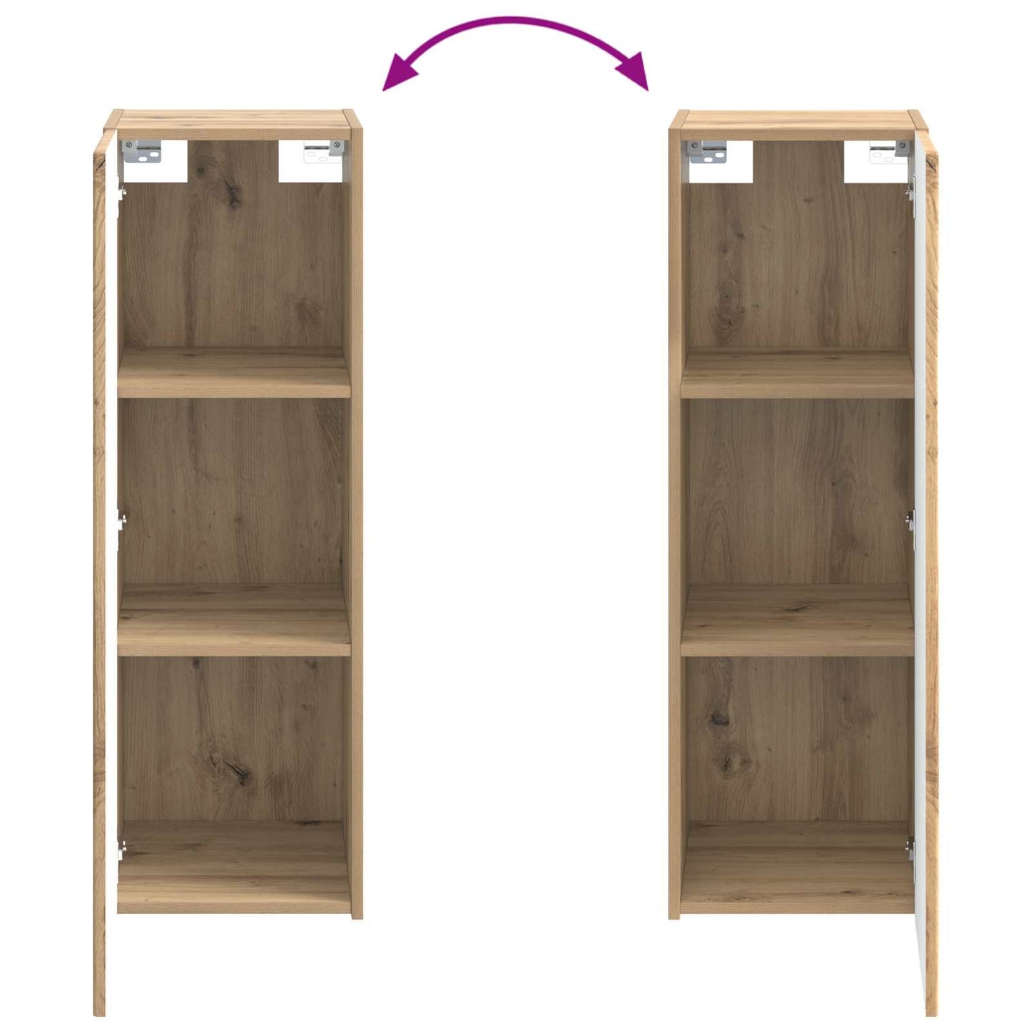 Badkamermeubelset 5 st Artisanaal eiken 33 x 34,5 x 100 cm