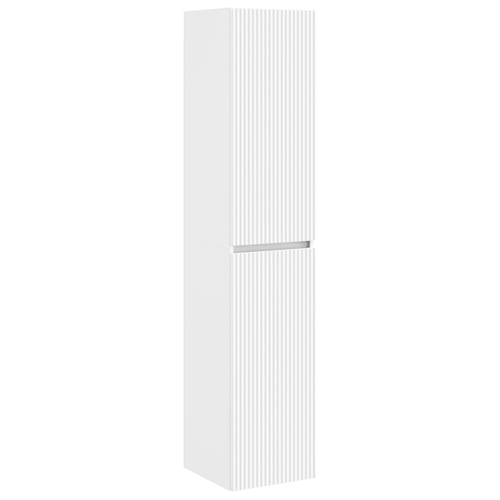 Badkamermeubelset 5 st Wit 33 x 34,5 x 160 cm Bewerkt hout