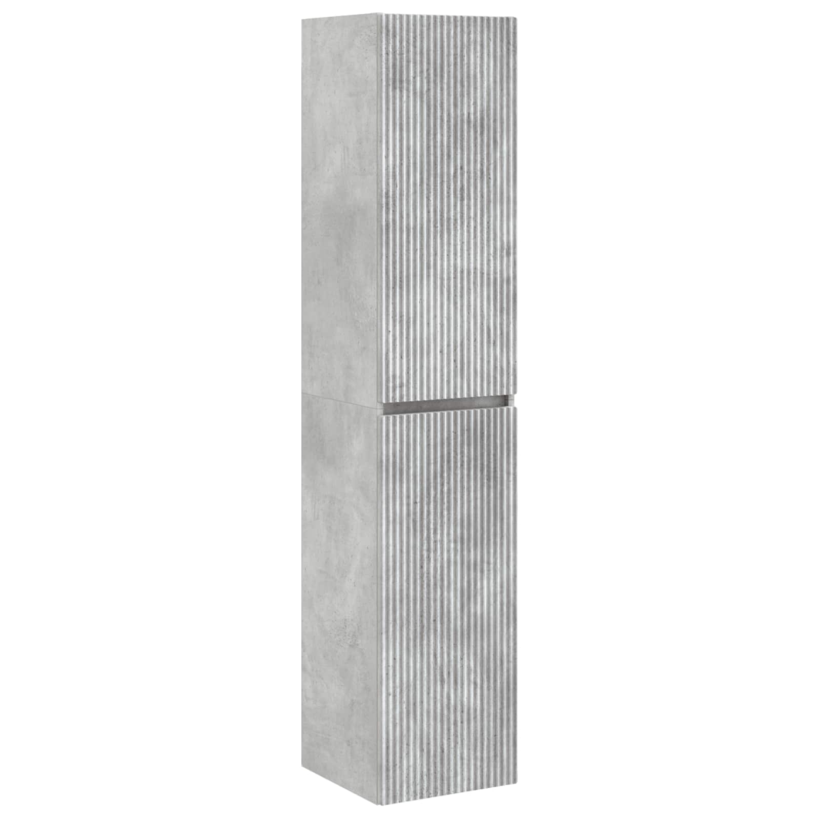 Badkamermeubelset 5 st Betongrijs 33 x 34,5 x 160 cm