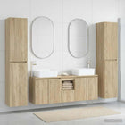 Badkamermeubelset 5 st Sonoma Eiken 33 x 34,5 x 160 cm