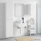 Badkamermeubelset 3 st Hoogglans Wit 33 x 34,5 x 160 cm