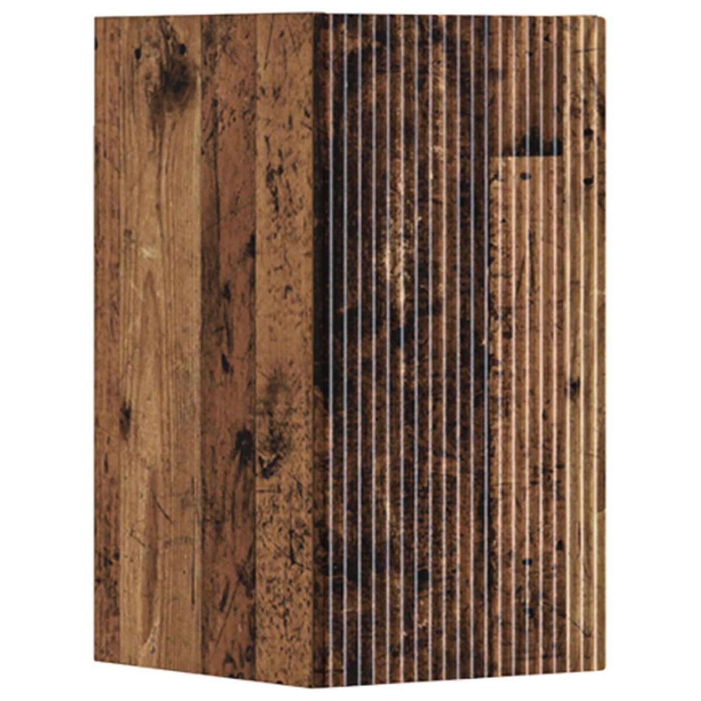 Badkamermeubelset 3 st Oud hout 33 x 34,5 x 160 cm Bewerkt hout